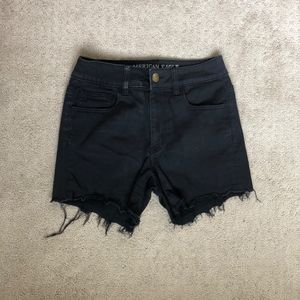 American Eagle black shorts